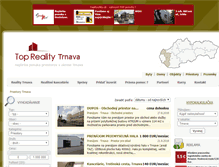 Tablet Screenshot of priestory.realitytrnava.eu